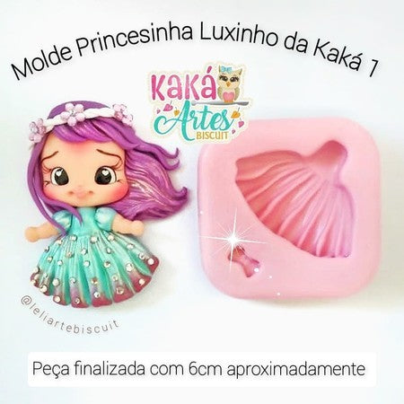 Molde Princesinha Luxinho da Kaká 1