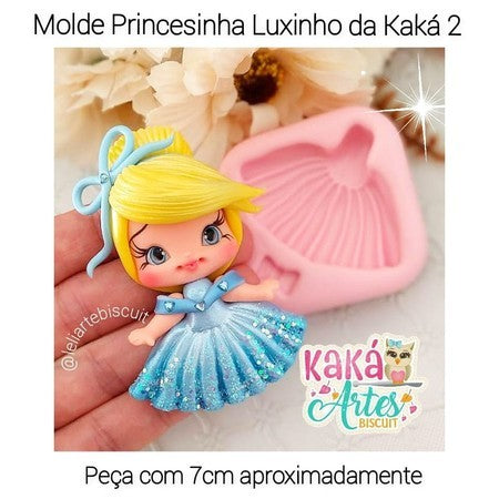 Molde Princesinha Luxinho da Kaká 2