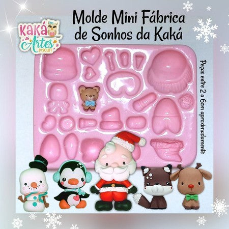 Molde Mini Fábrica de Sonhos da Kaká