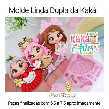 Molde Linda Dupla da Kaká