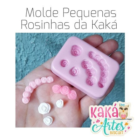 Molde Pequenas Rosinhas da Kaká