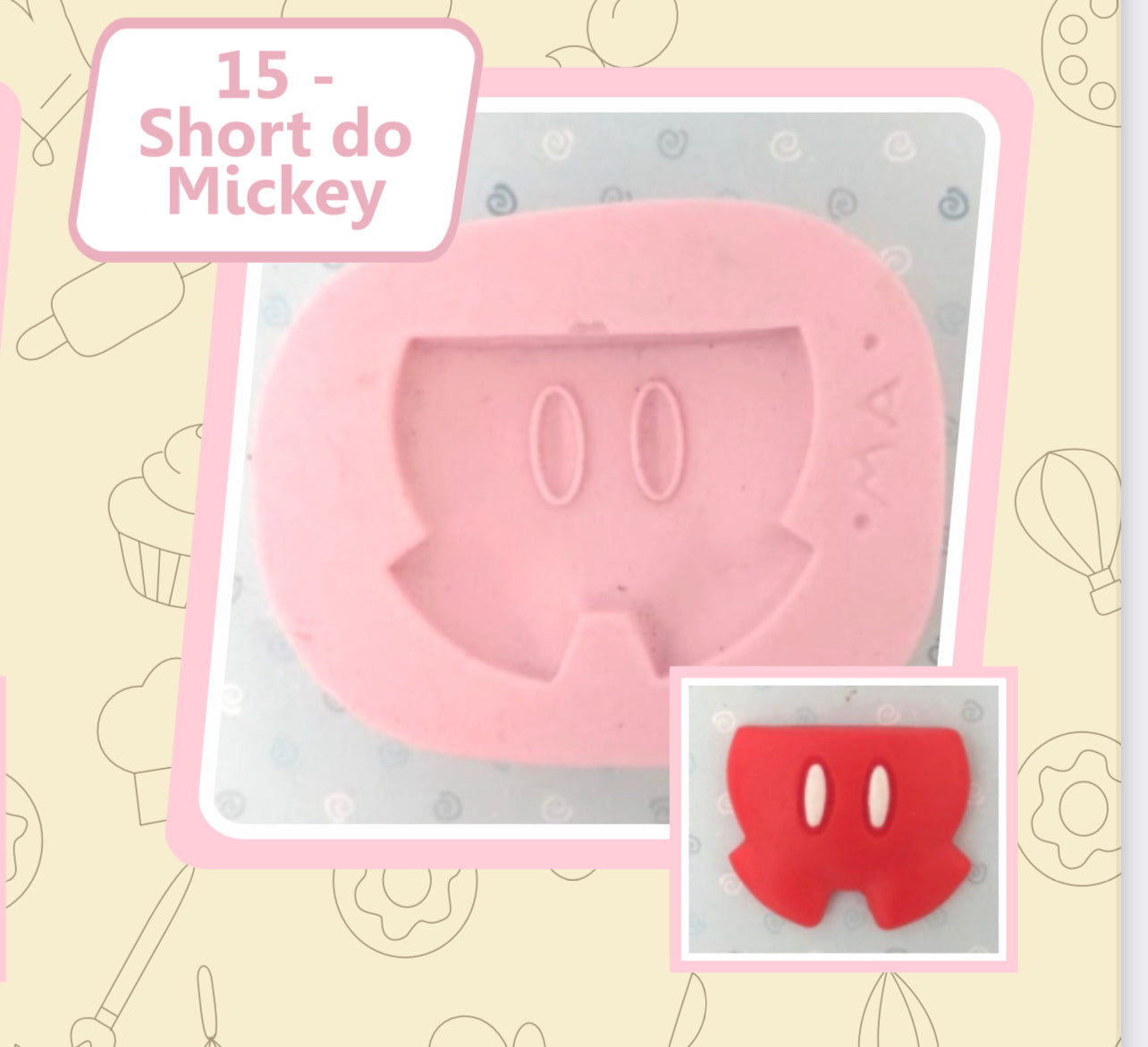 15 Short do Mickey