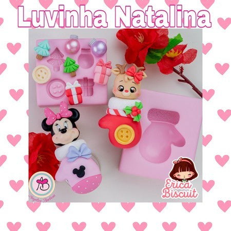 Luvinha Natalinha (Kit 2 Moldes)