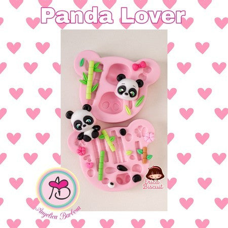 Panda Lover (Kit 2 Moldes)