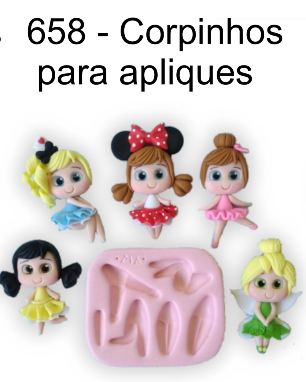 658 Corpinhos para Apliques