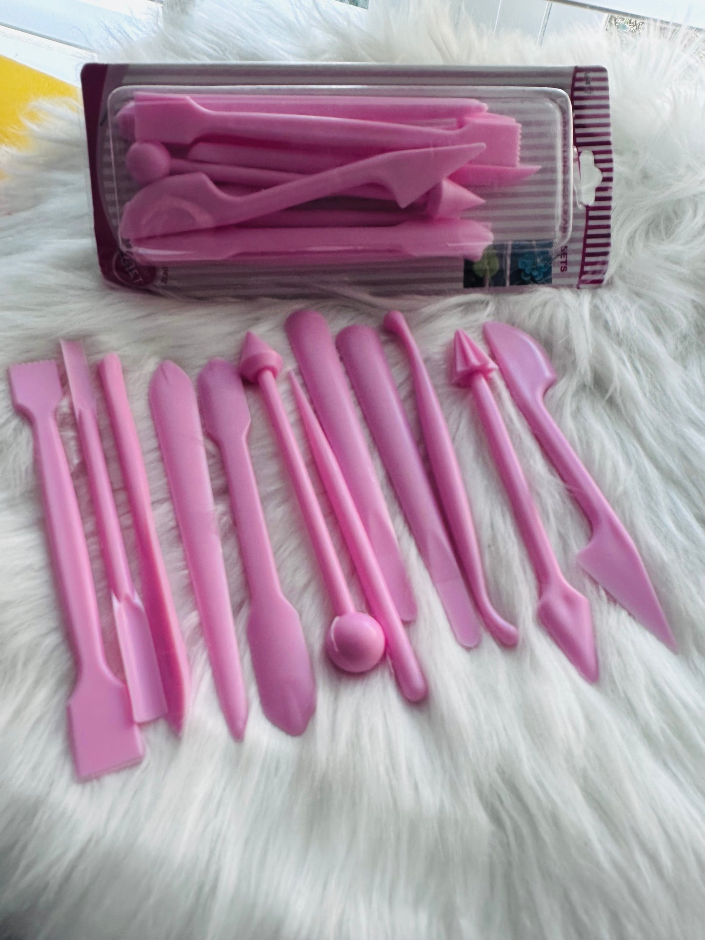 Herramientas Rosas 12 ct