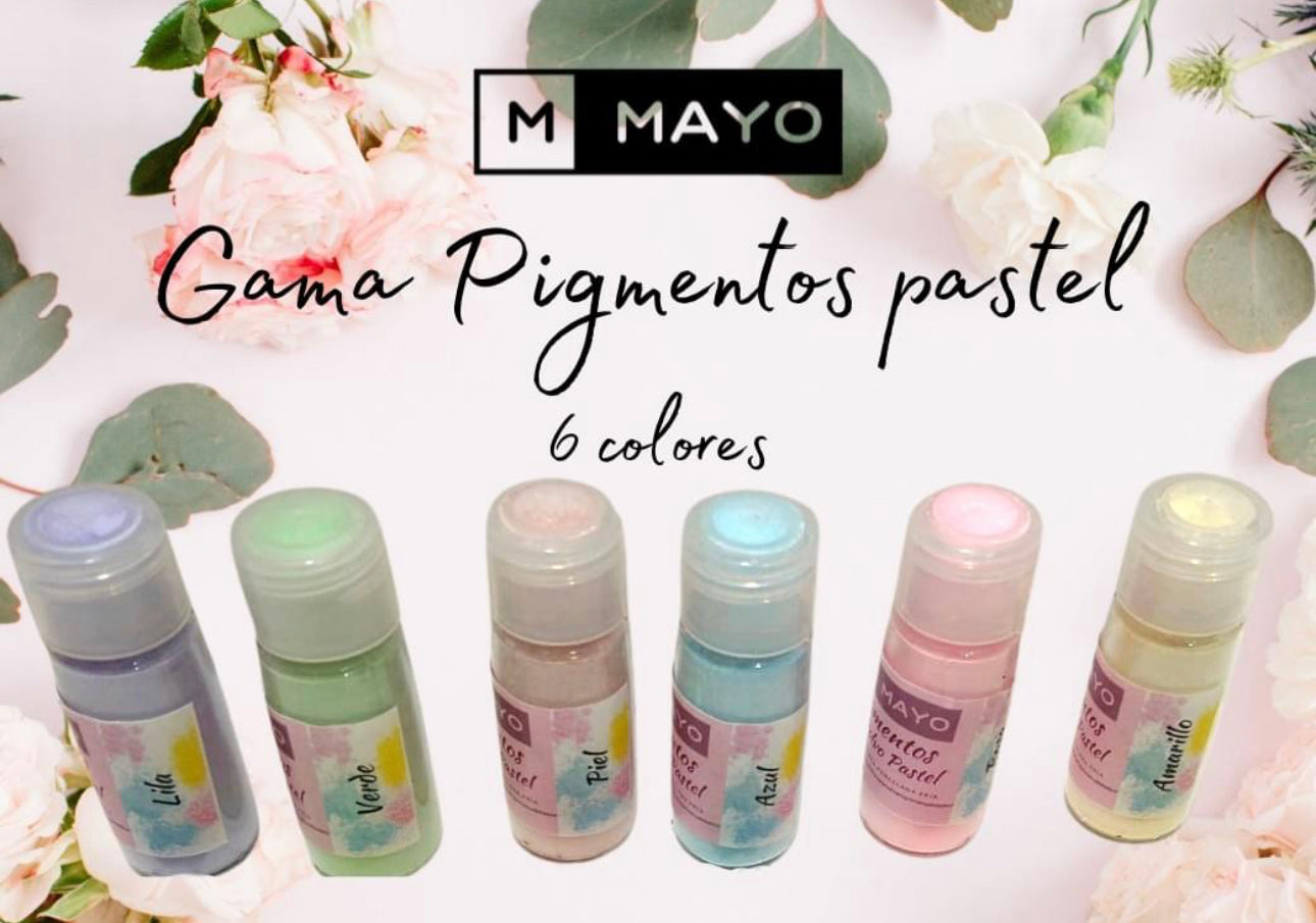 Pigmentos Pastel 6ct