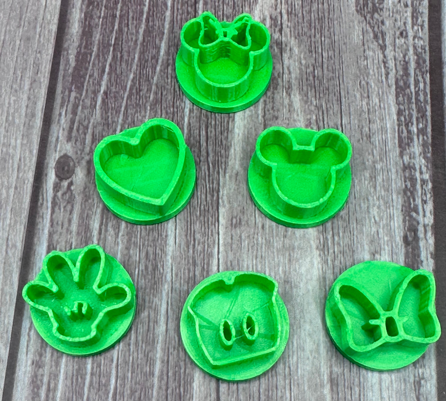 Sellos Mickey 2 cm 6pz