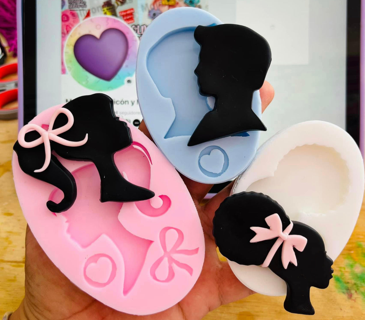 Kit Moldes Barbie (3moldes)