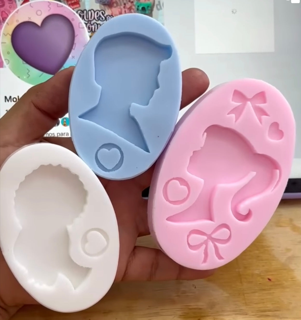 Kit Moldes Barbie (3moldes)