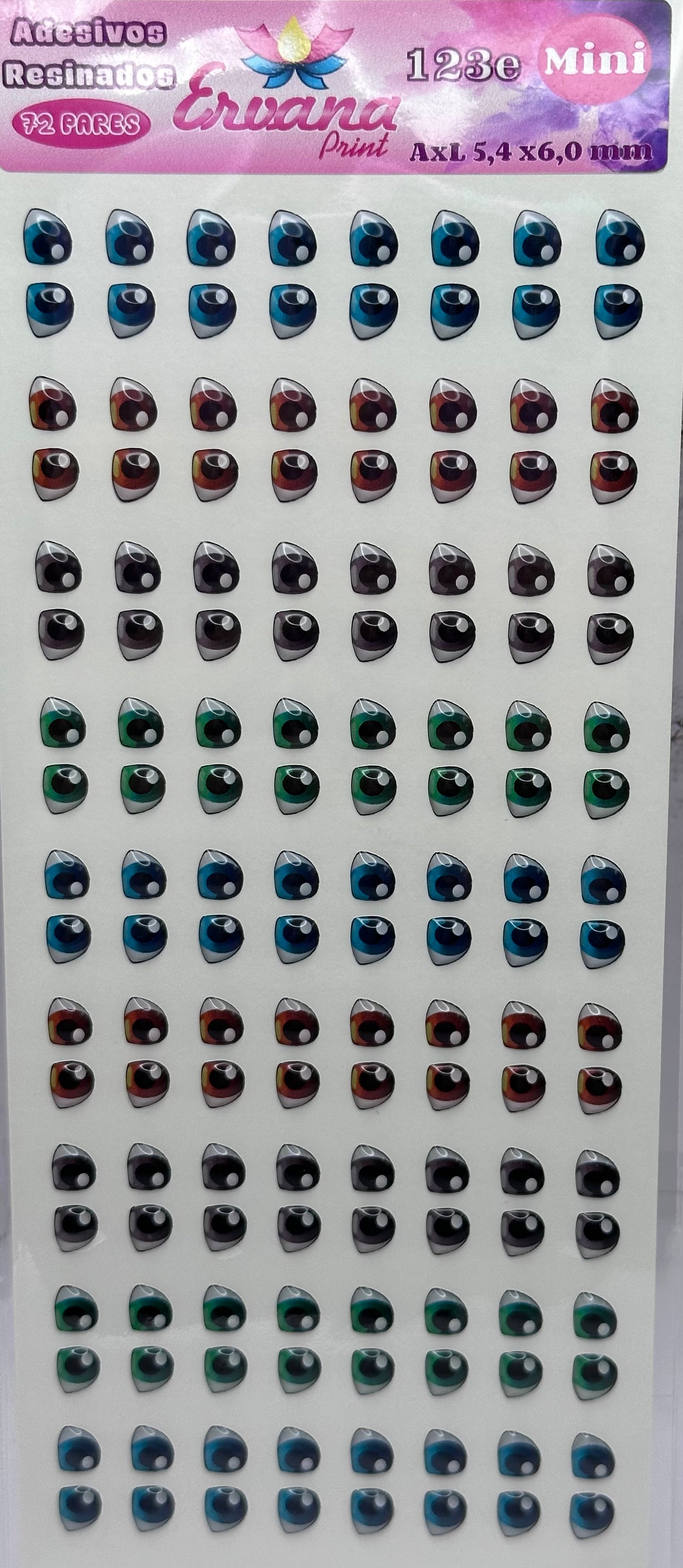 123-3 Mini 72 pares 5,5 mm