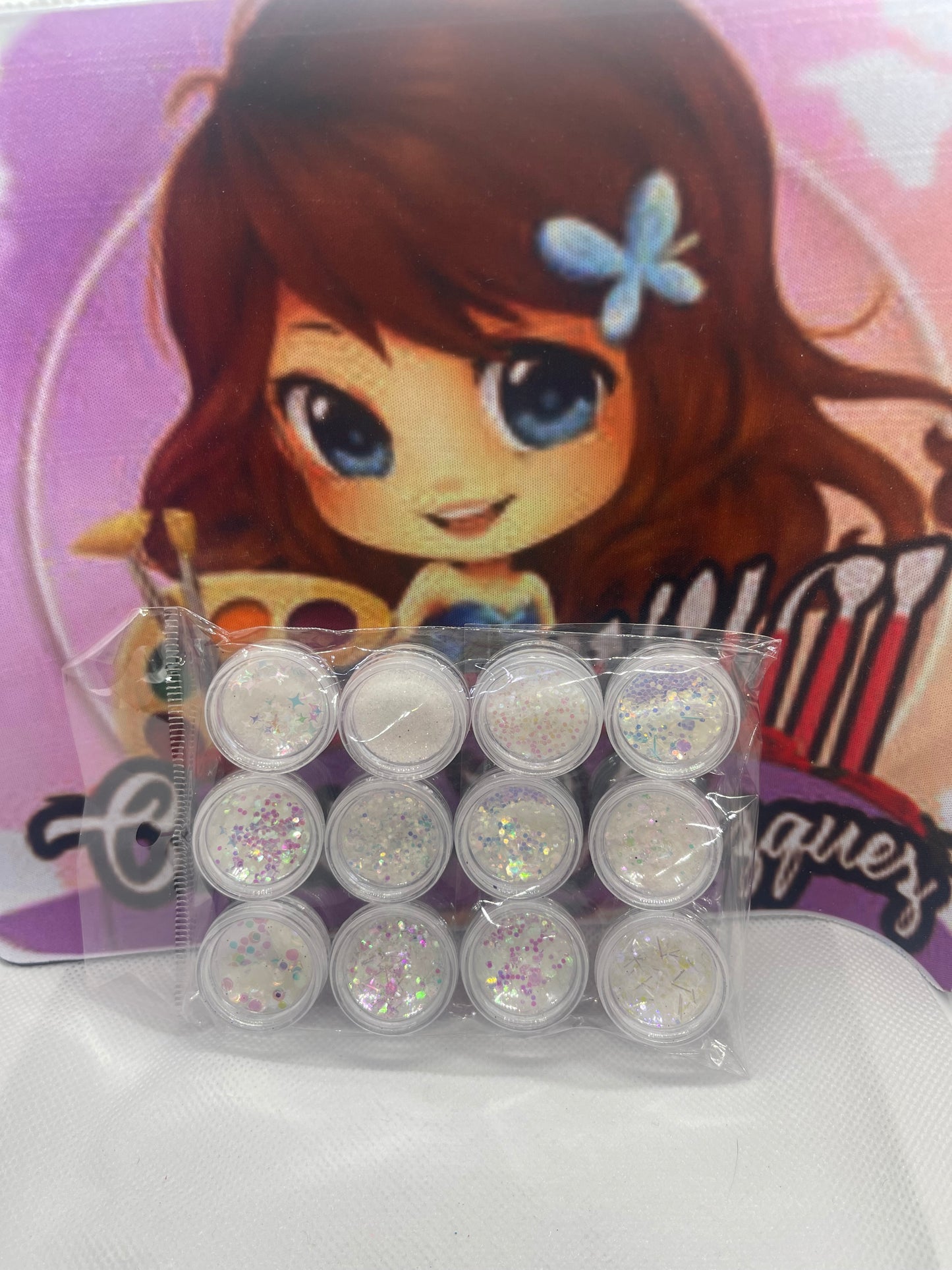 Kit Cola de Sirena Blanca 12 ct