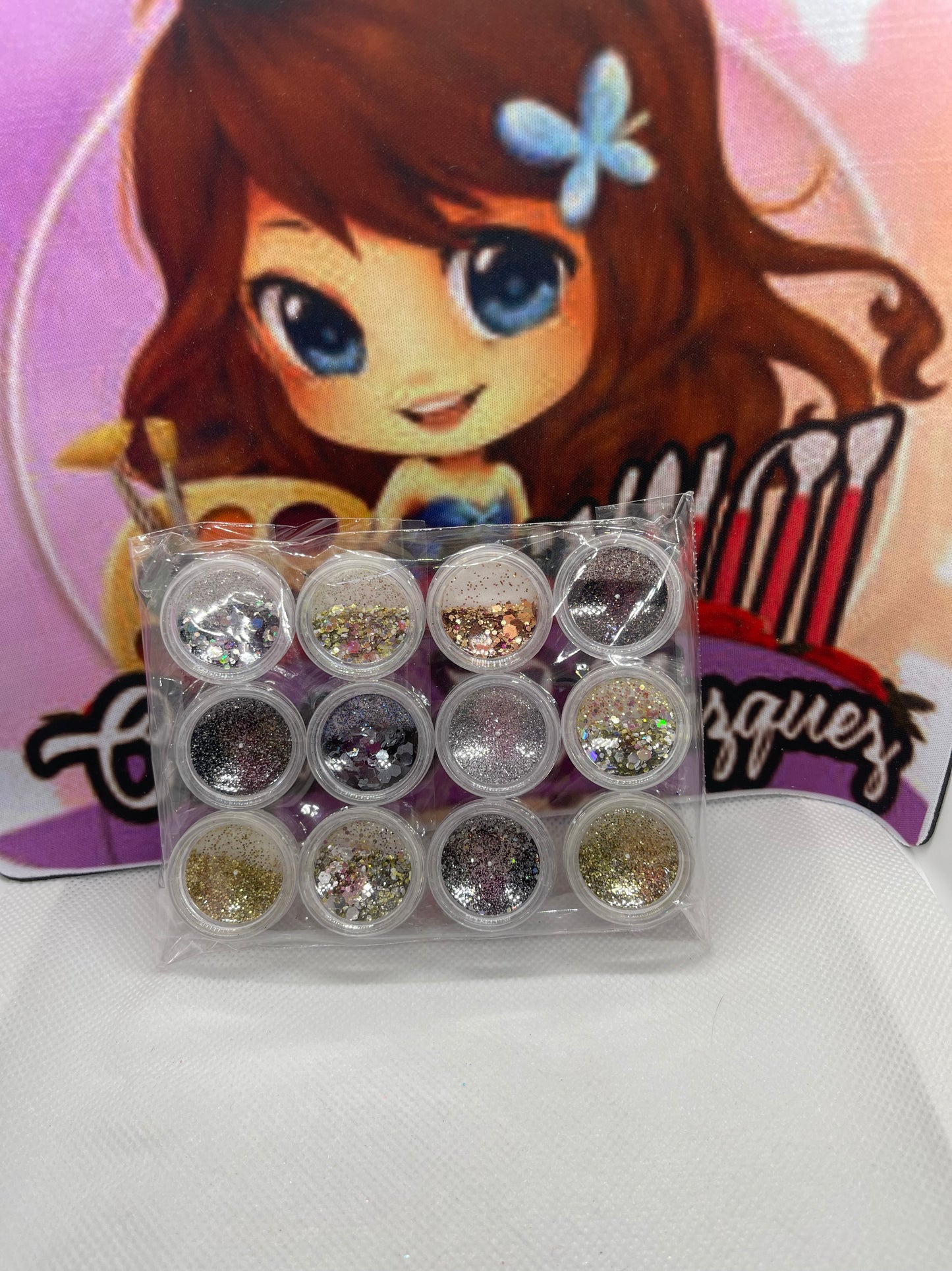 Kit Cola de Sirena Minerales 12 ct