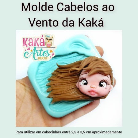 Molde Cabelos ao Vento da Kaká