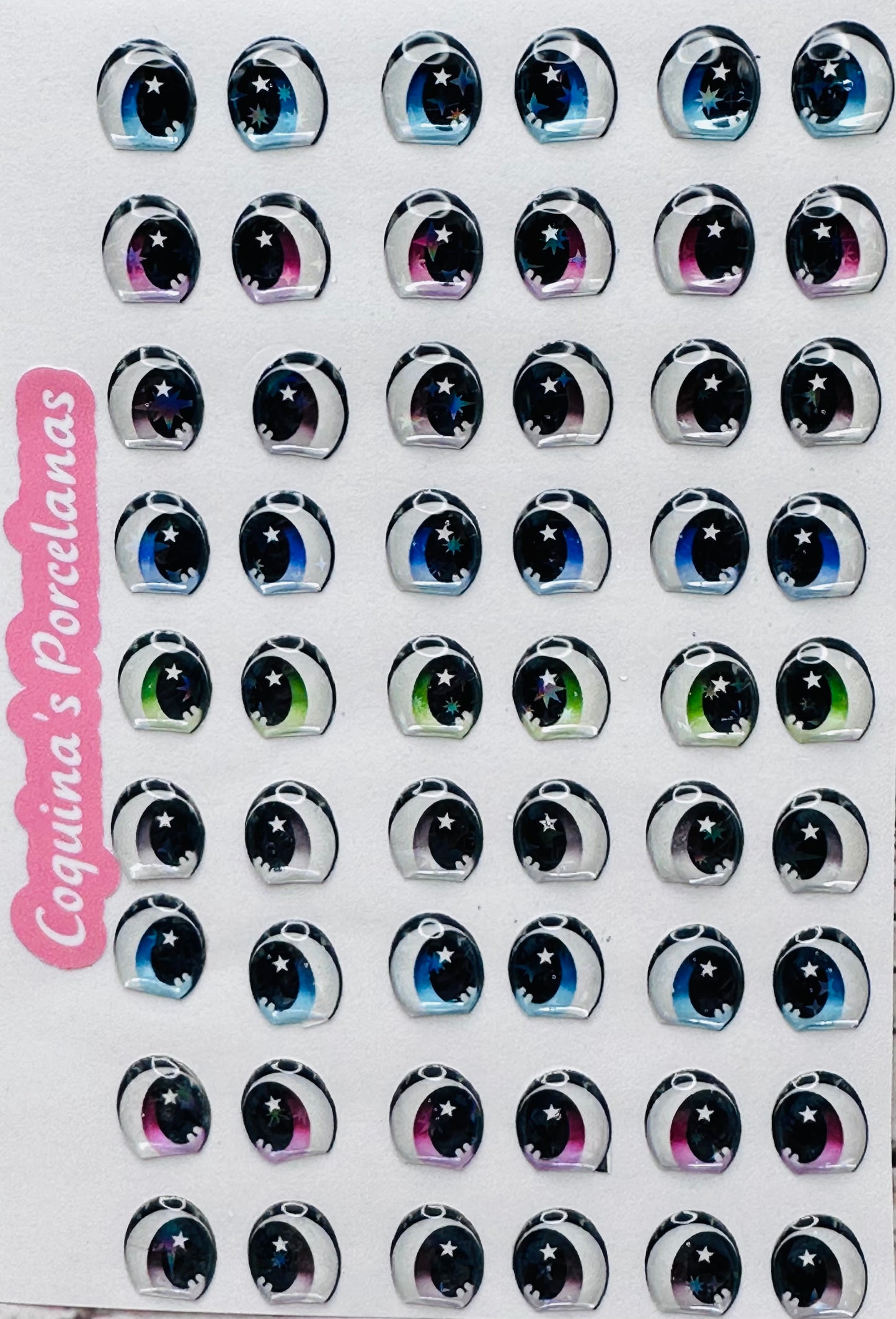 CK-835 Bling 8mm 27 pares