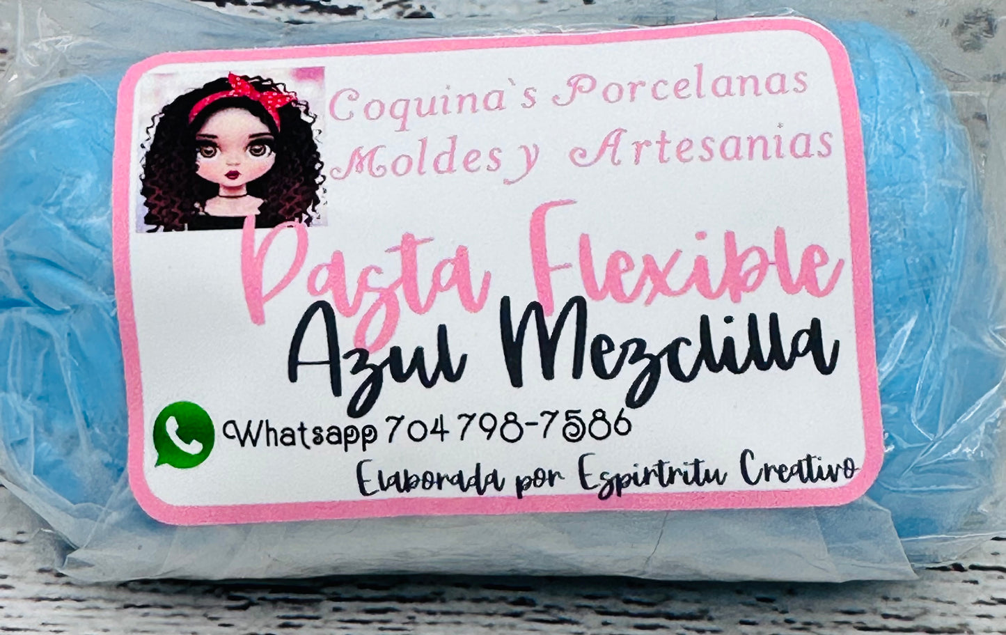 Pasta Flexible EC Azul Mezclilla