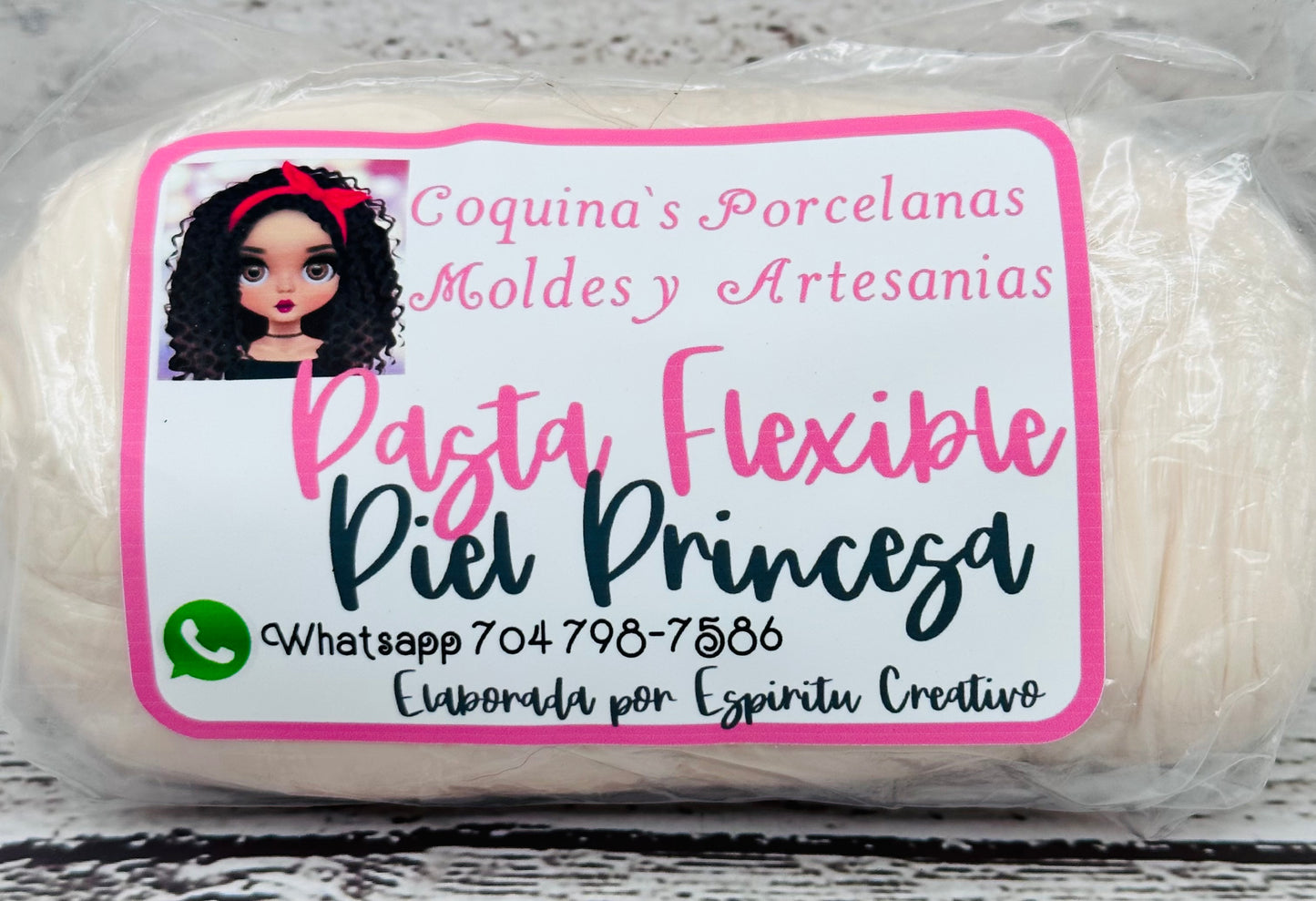 Pasta Flexible Piel Princesa EC 250 gr