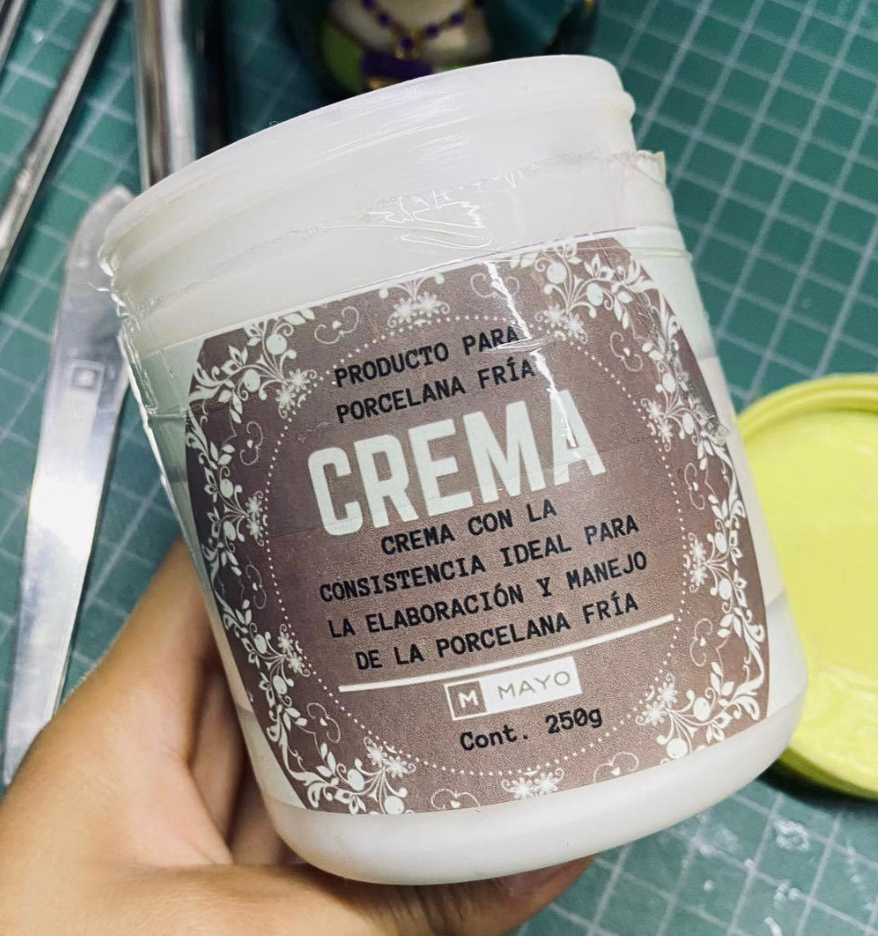 Crema Amarilla para manejo de Porcelana Fría