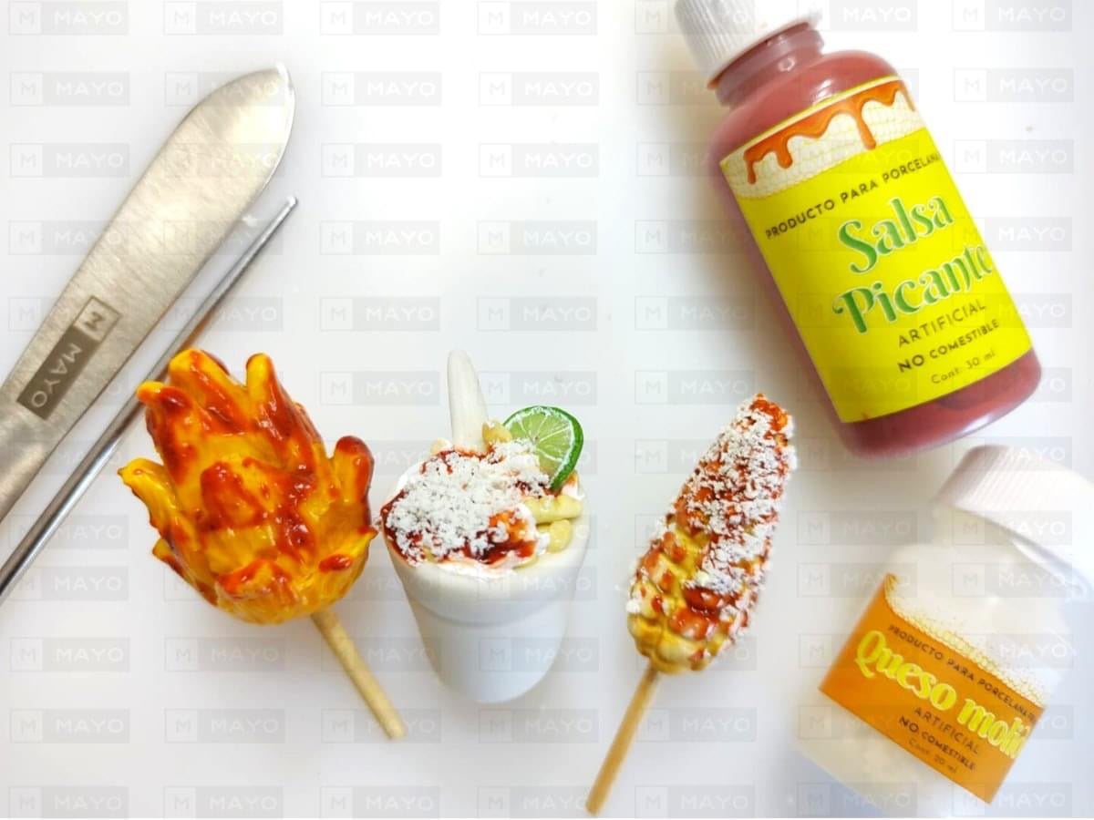 Salsa Picante y Queso Molido (artificial)