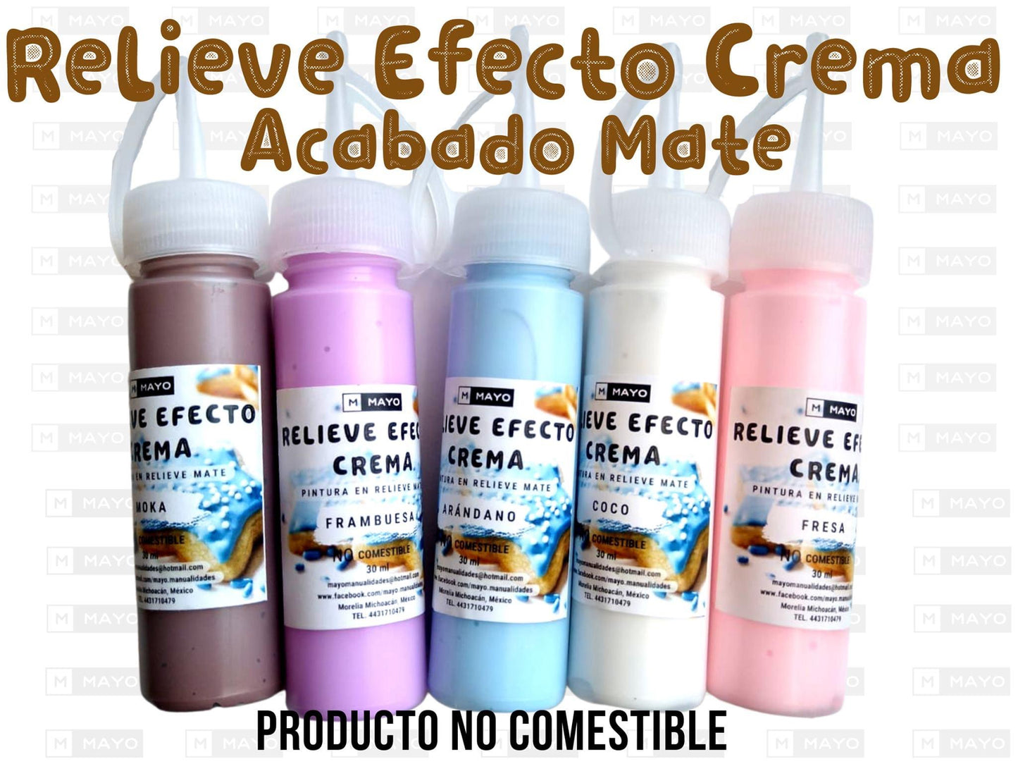 Relieve Efecto Crema Gama #1 (mate)