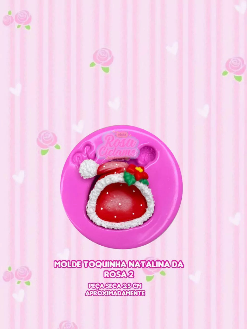 Touquinha Natalina Da Rosa 2 (RC)