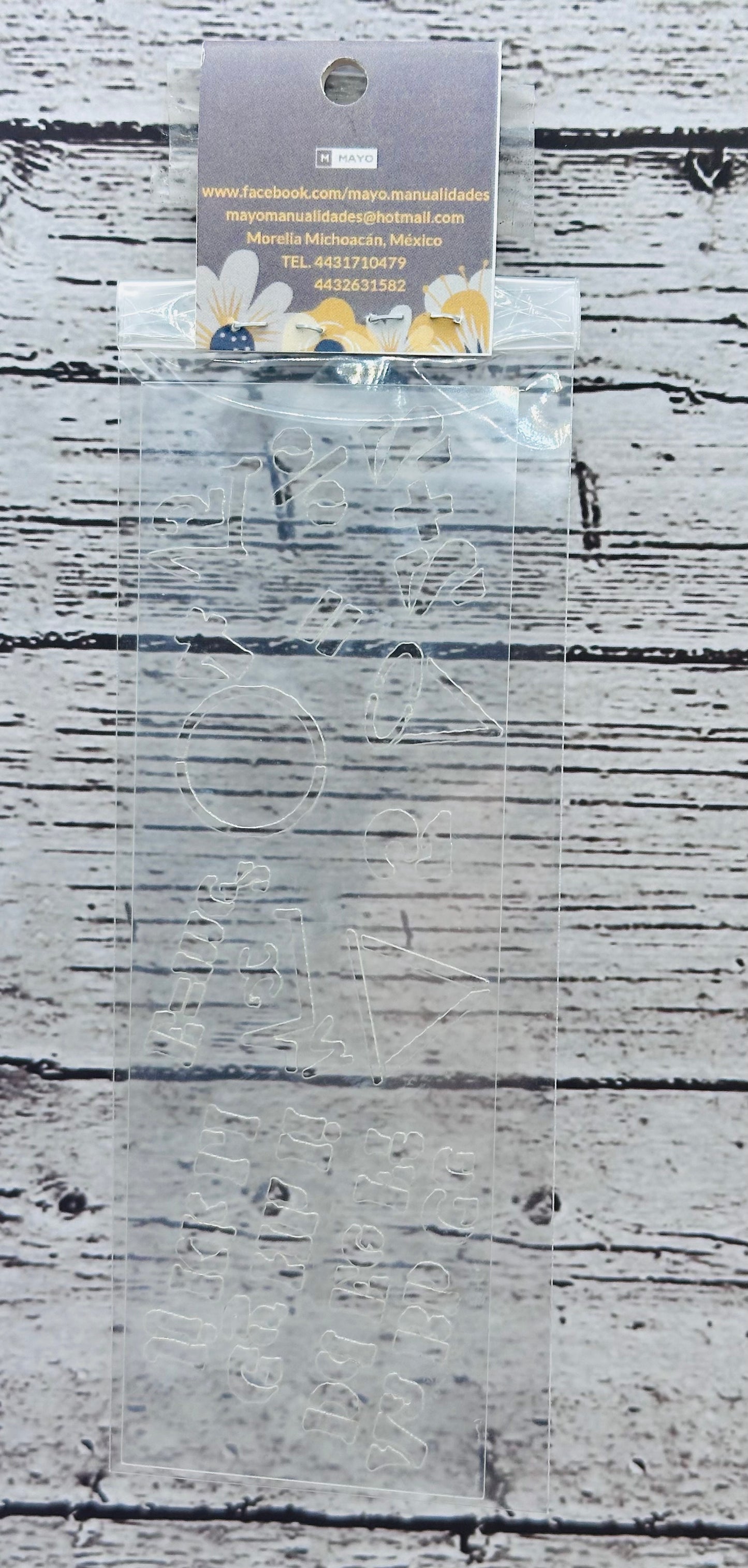 Stencil Pizarron by Mayo