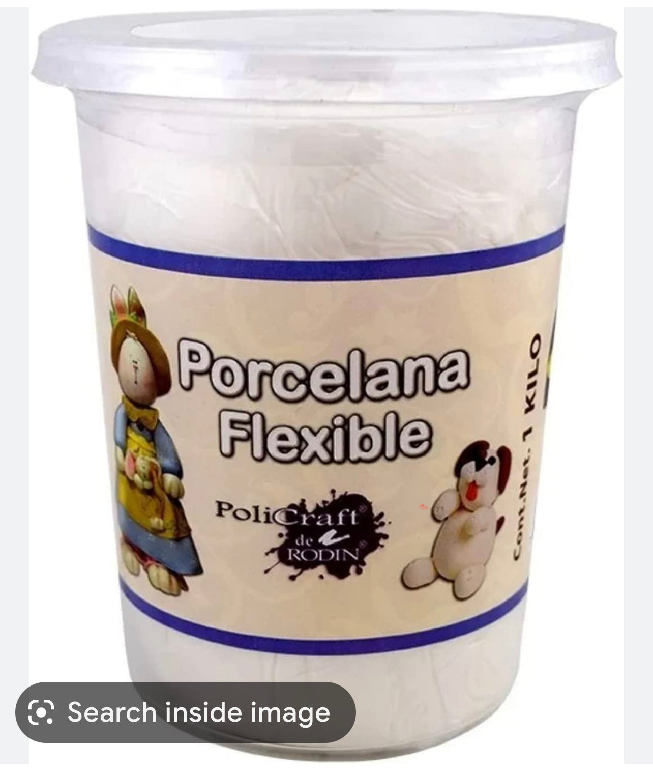 Pasta Flexible Rodin 1 Kg