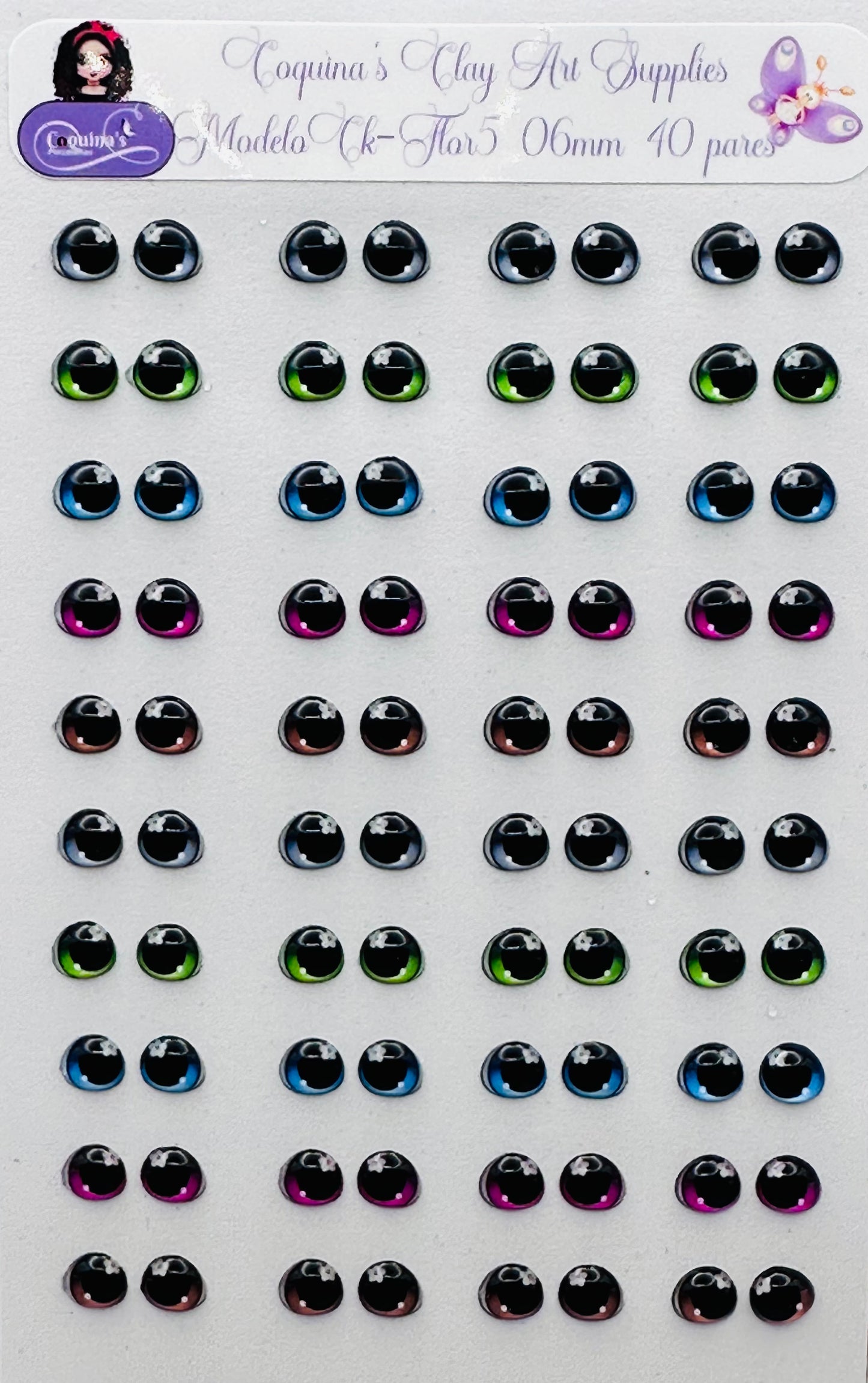 Ck-flor5 6mm 40 pares