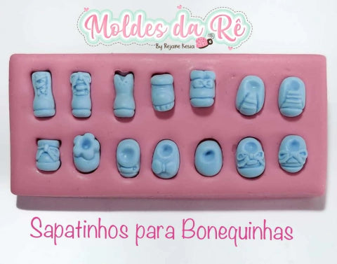Sapatinhos para Bonequinhas
