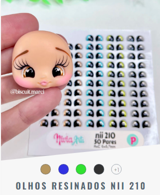 Olhos Resinados NII 210 Mixta