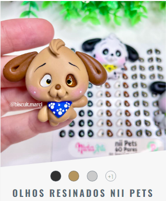 Olhos Resinados NII Pets Mixta