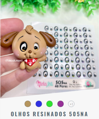 Olhos Resinados 505na M, Mixta