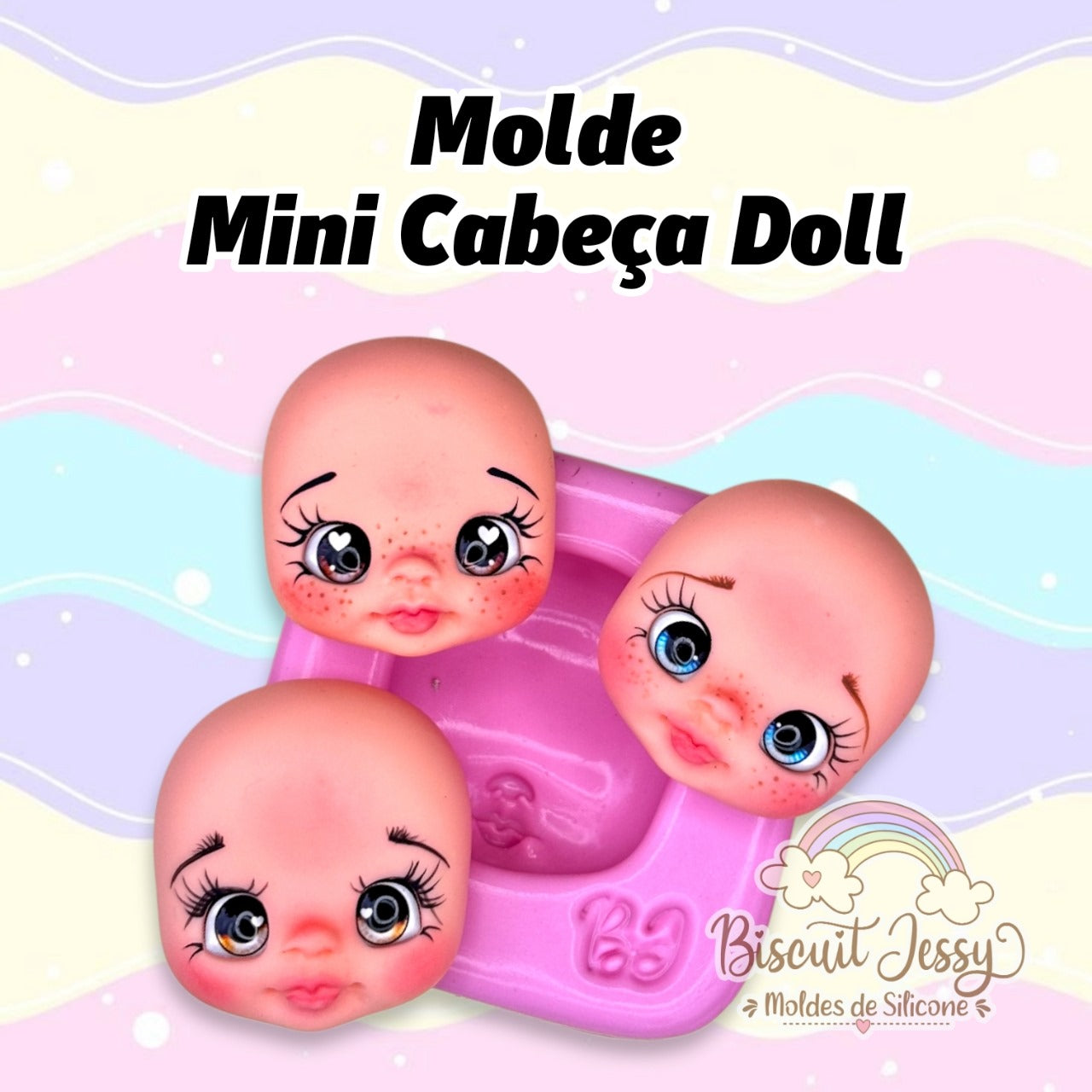 Mini Cabeça Doll (BJ)