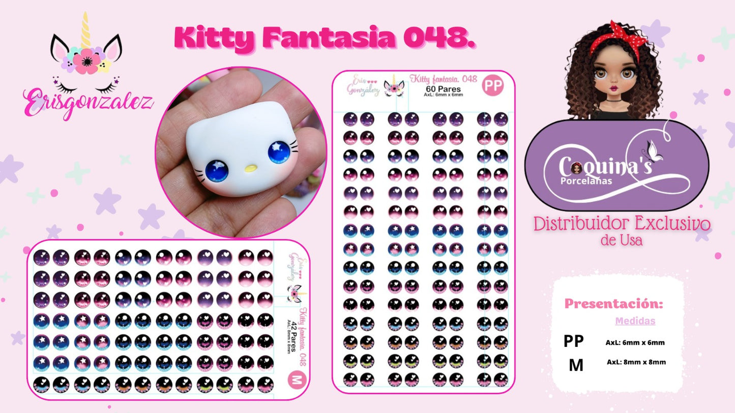 Kitty Fantasia # 048 60 pares by Erismar