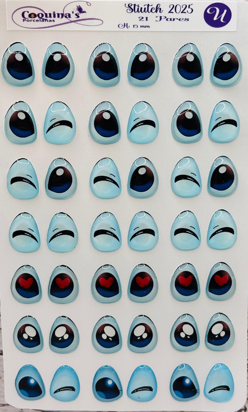 Stitch 2025 21 Pares/15mm
