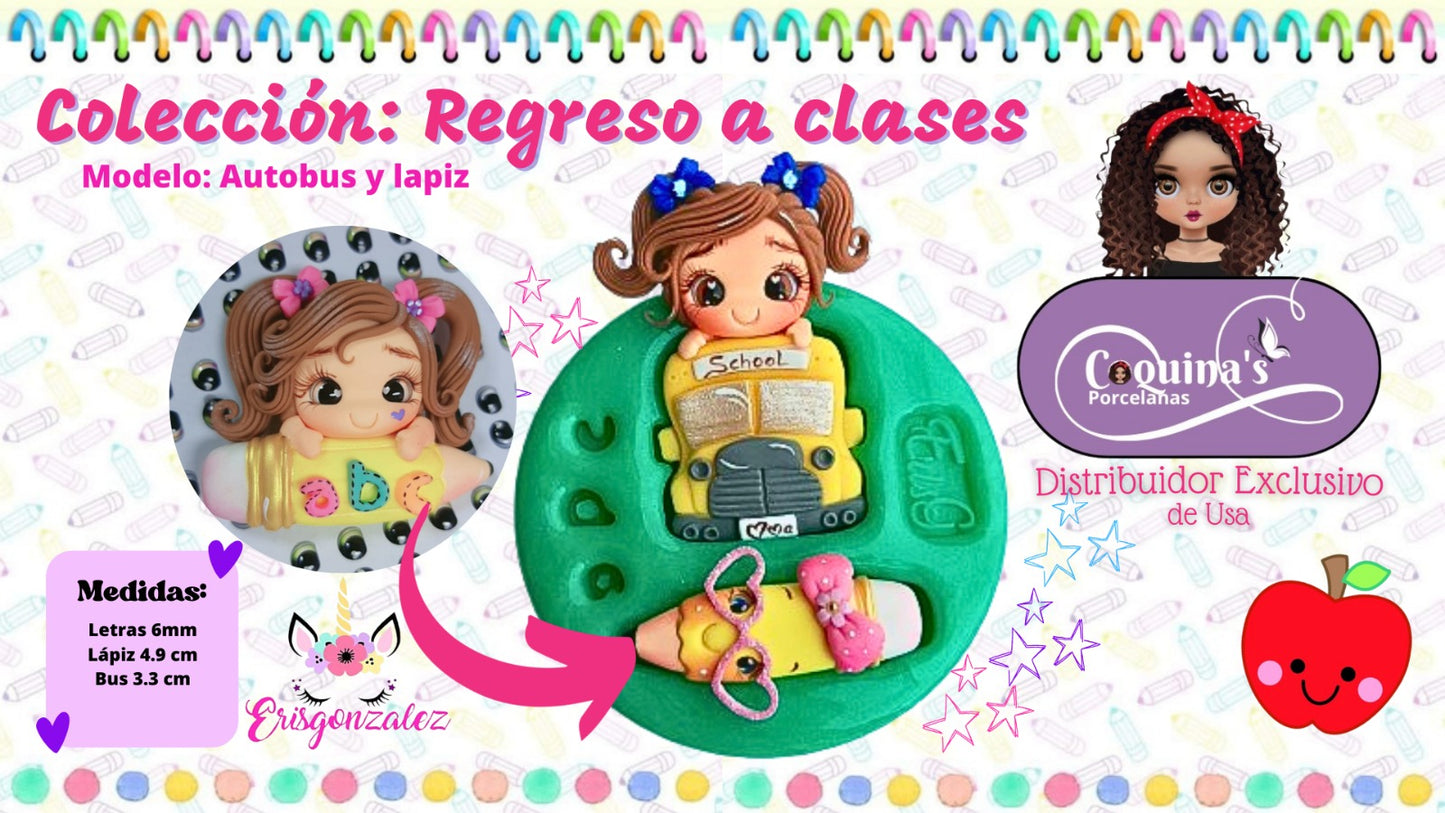 Autobus y Lapiz by Erismar