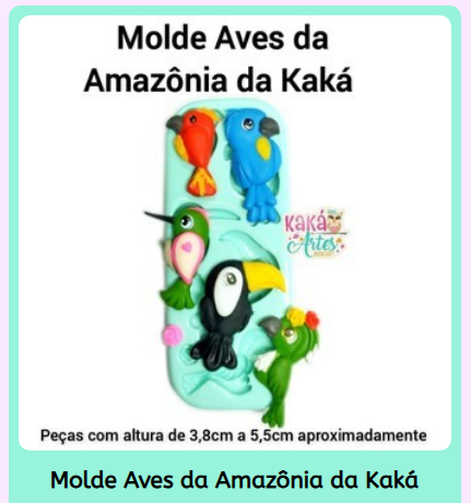 Aves da Amazônia Cute da Kaká