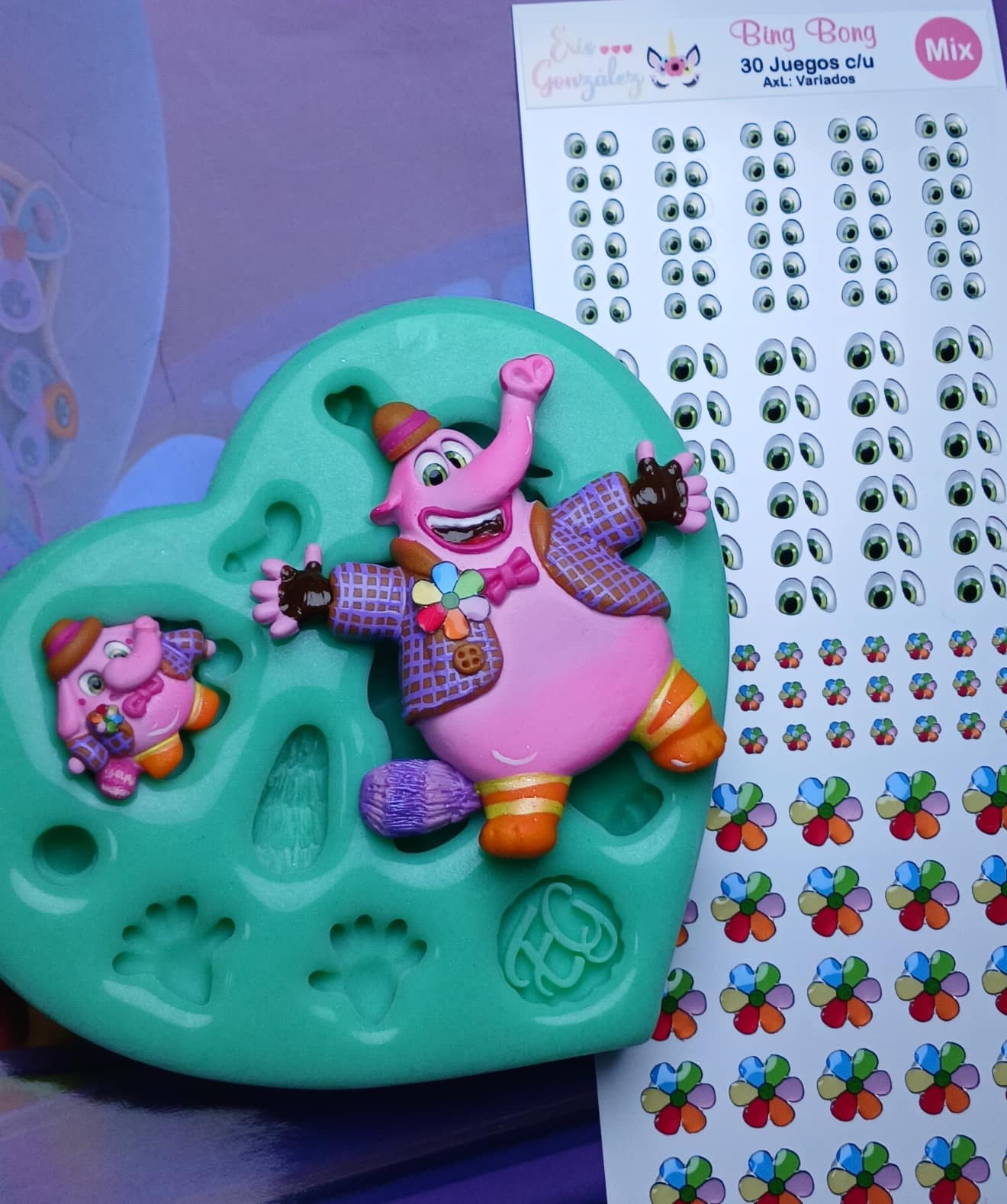 Carterita Ojitos Bing Bong Mix 30 Juegos