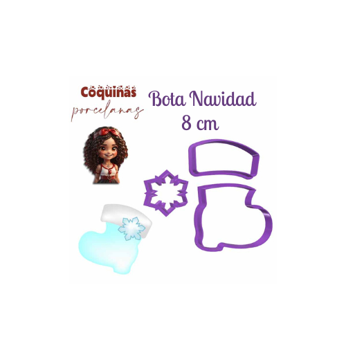 Botita Navidad 6 cm