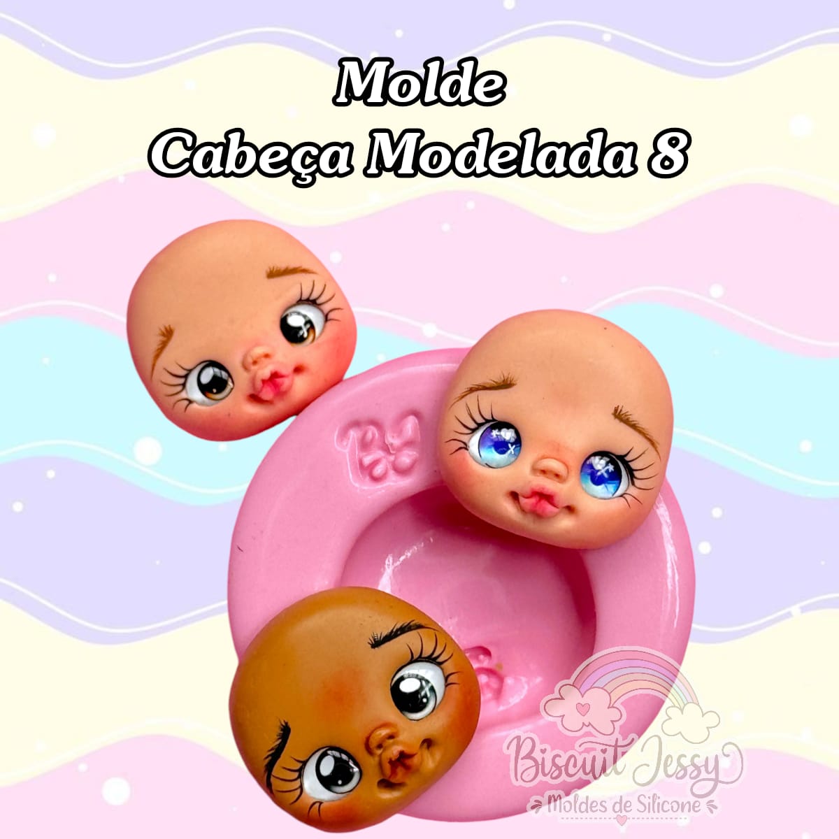 Cabeça Modelada 8 (BJ)