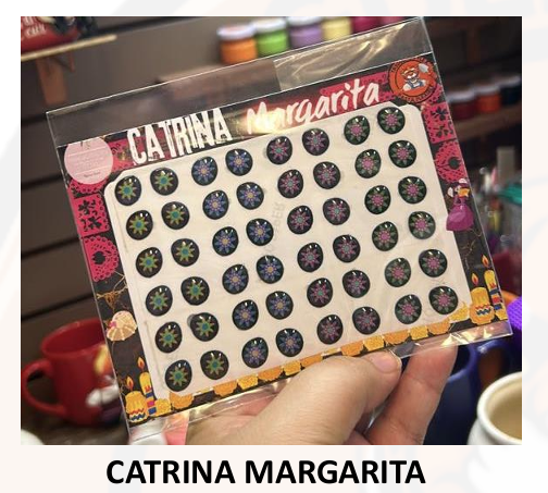 Carteritas Ojos Catrinas Trigueros Flex