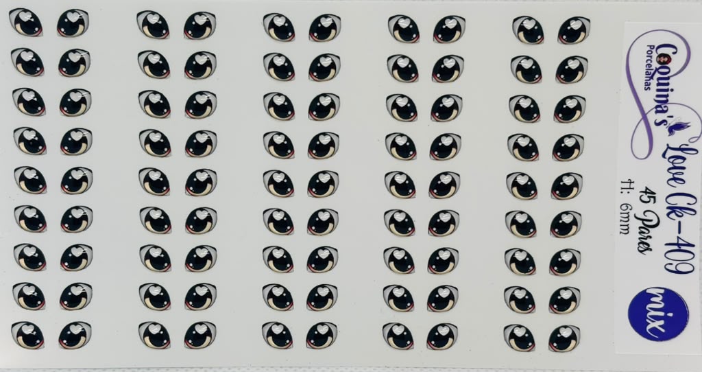 Love Ck-409 45 Pares 6mm