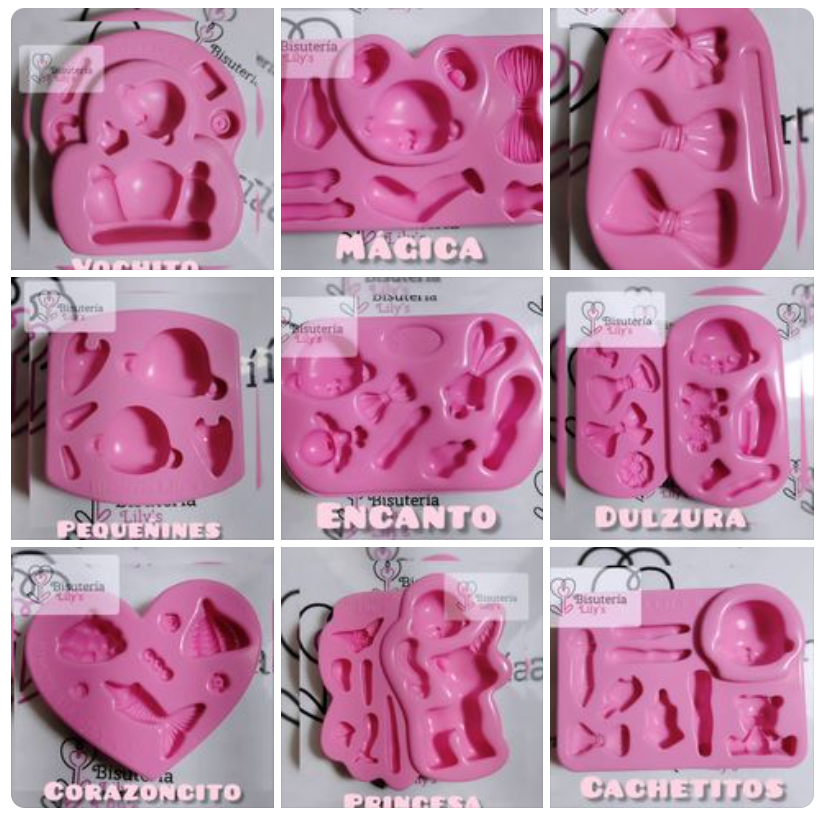 Coleccion Ternuritas by Lili's****PRECIO PREVENTA**** Molde Individual