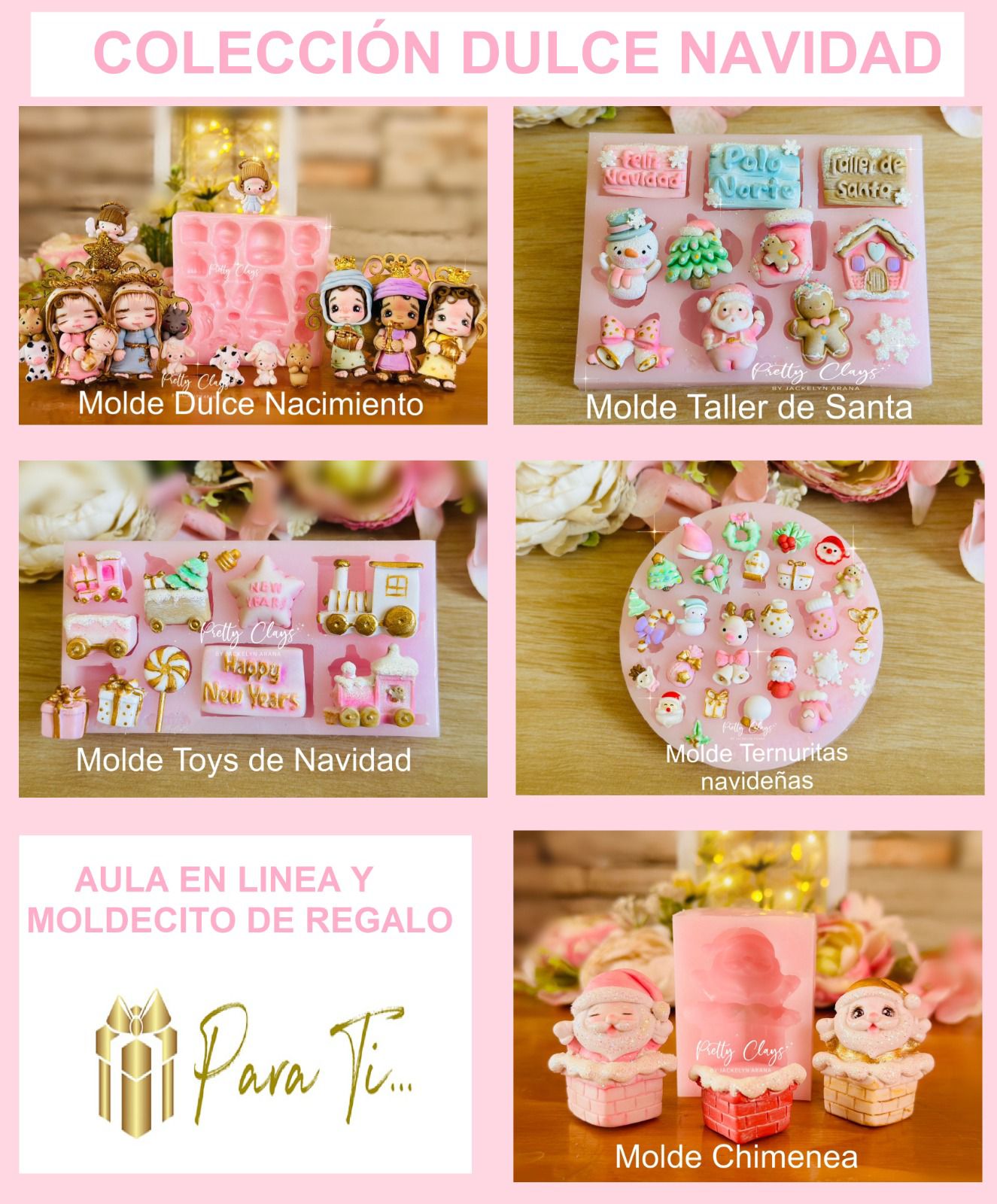 Coleccion Dulce Navidad 2025 by Pretty Clays