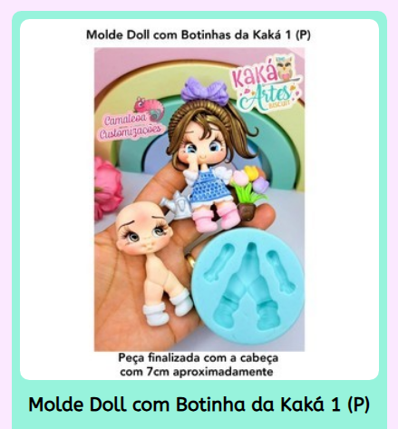 Doll com Botinha da Kaká 1 P