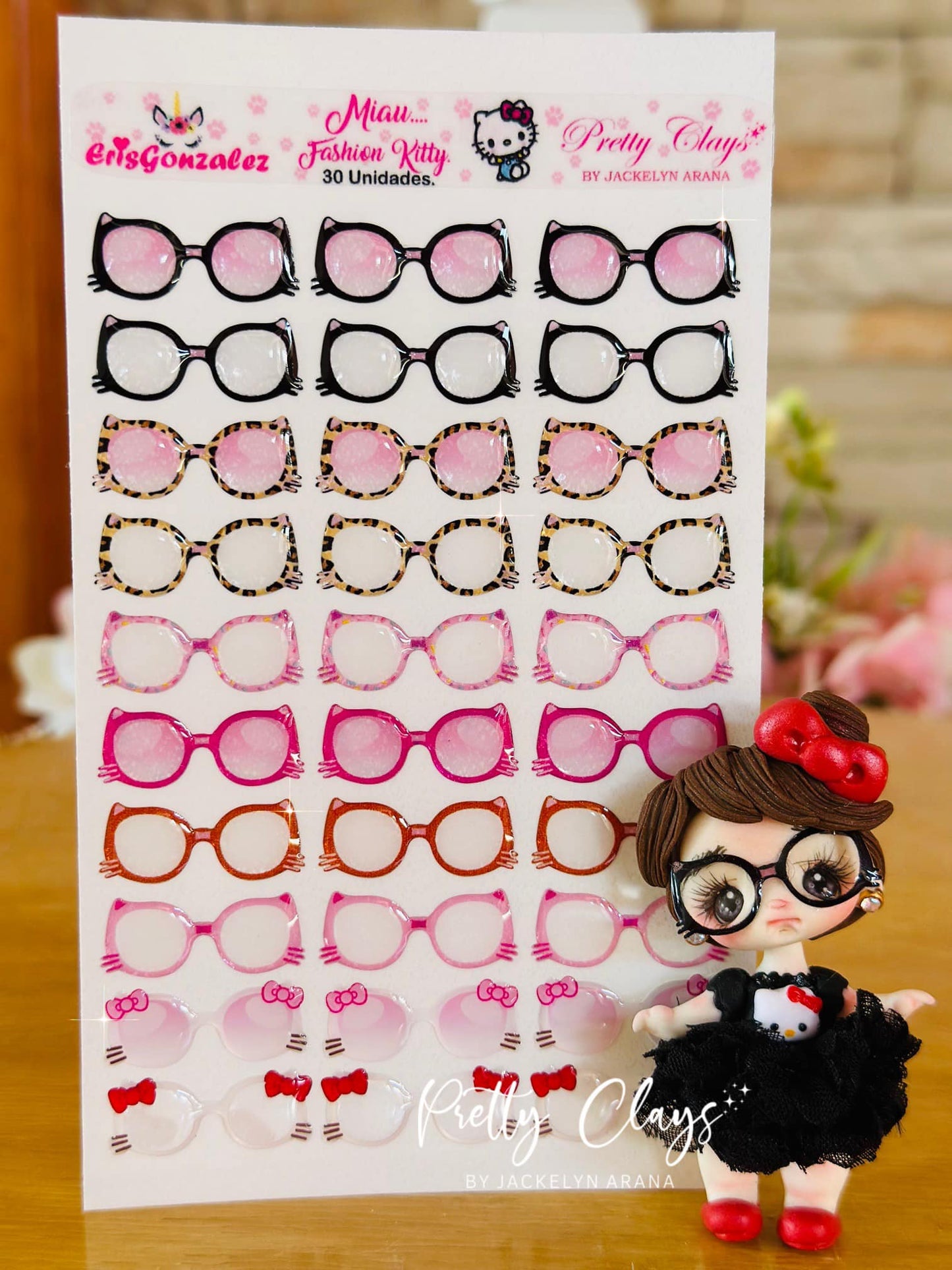 Lentes Fasion Kitty # 042 30 Unidades (PC)