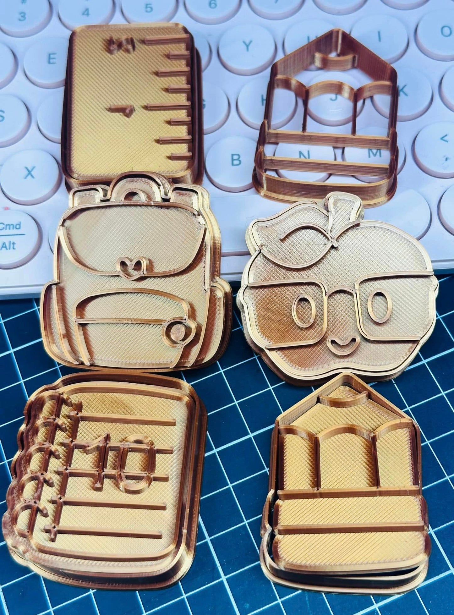 Kit Cortadores Escuela 5 cm 11pz