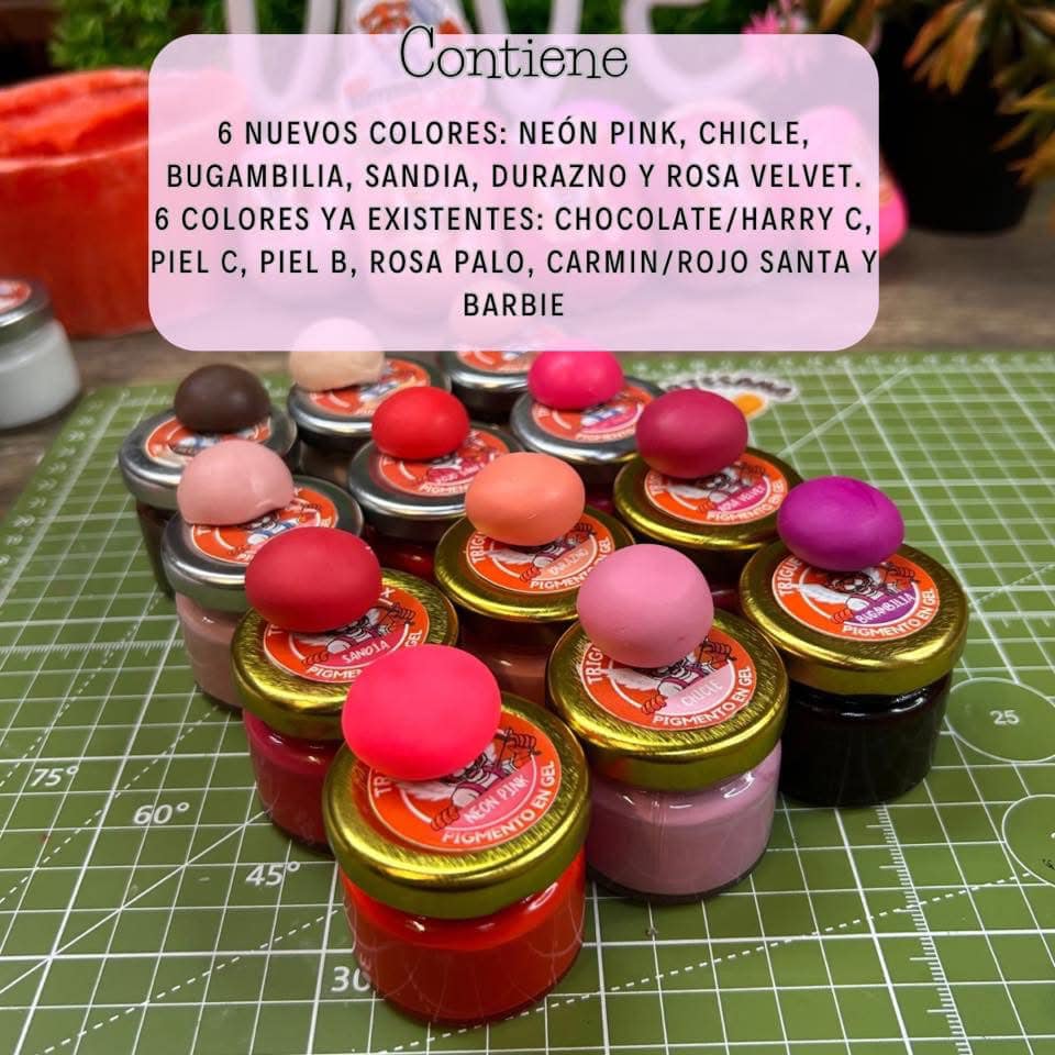 Gamas de Pigmentos San Valenpink