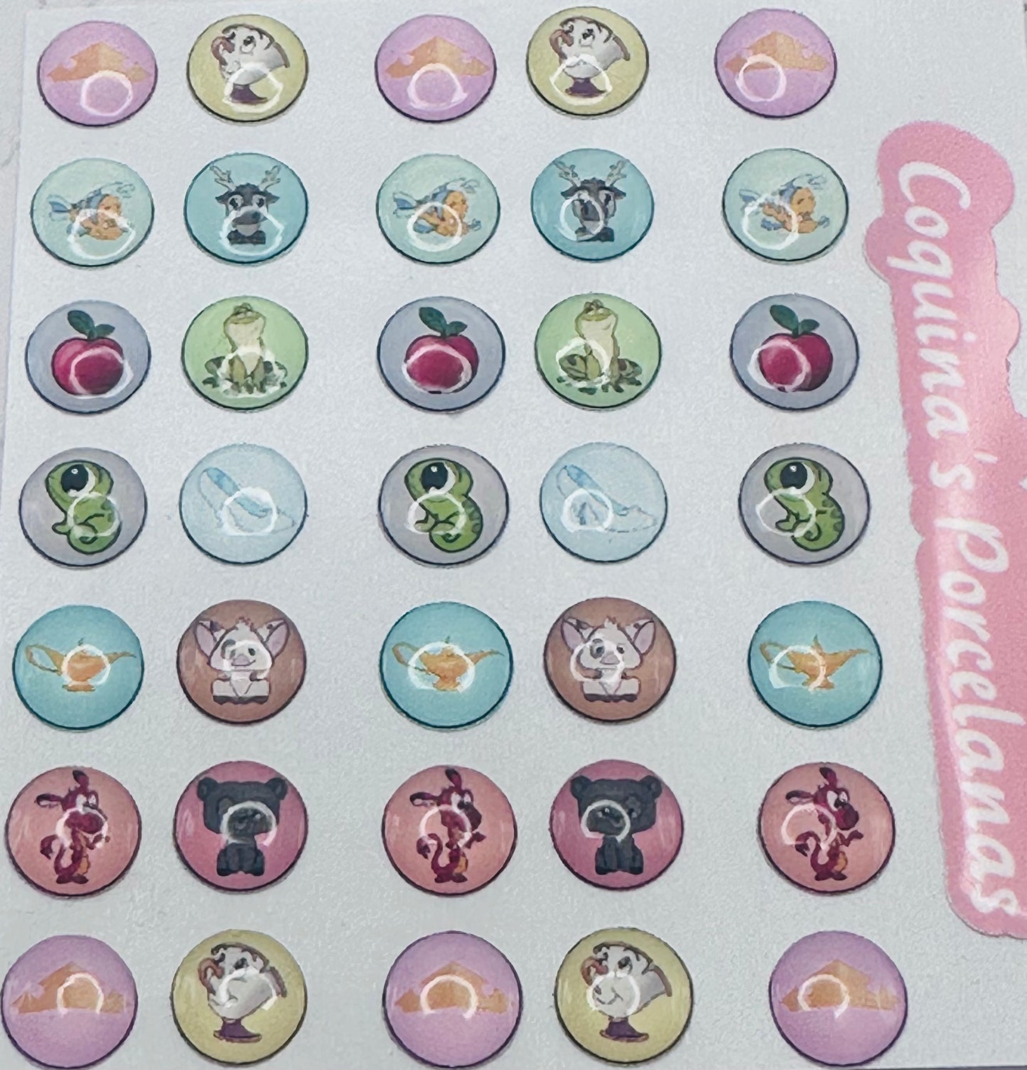 Complementos Princesas 10mm 35pz