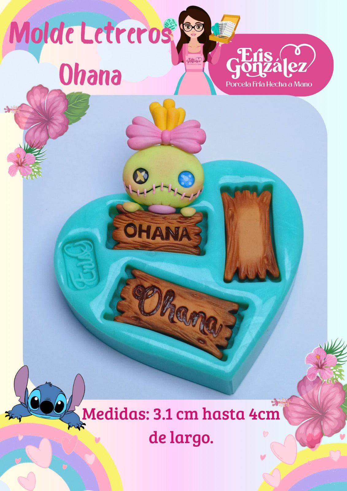 Letrero Ohana by Erismar